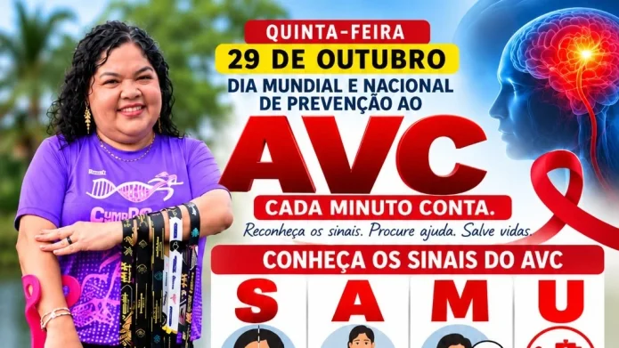 Cacoal terá ação de prevenção ao AVC nesta quinta-feira, 29 de outubro
